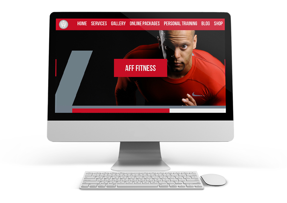 Adrian-Ferguson Fitness web design ux